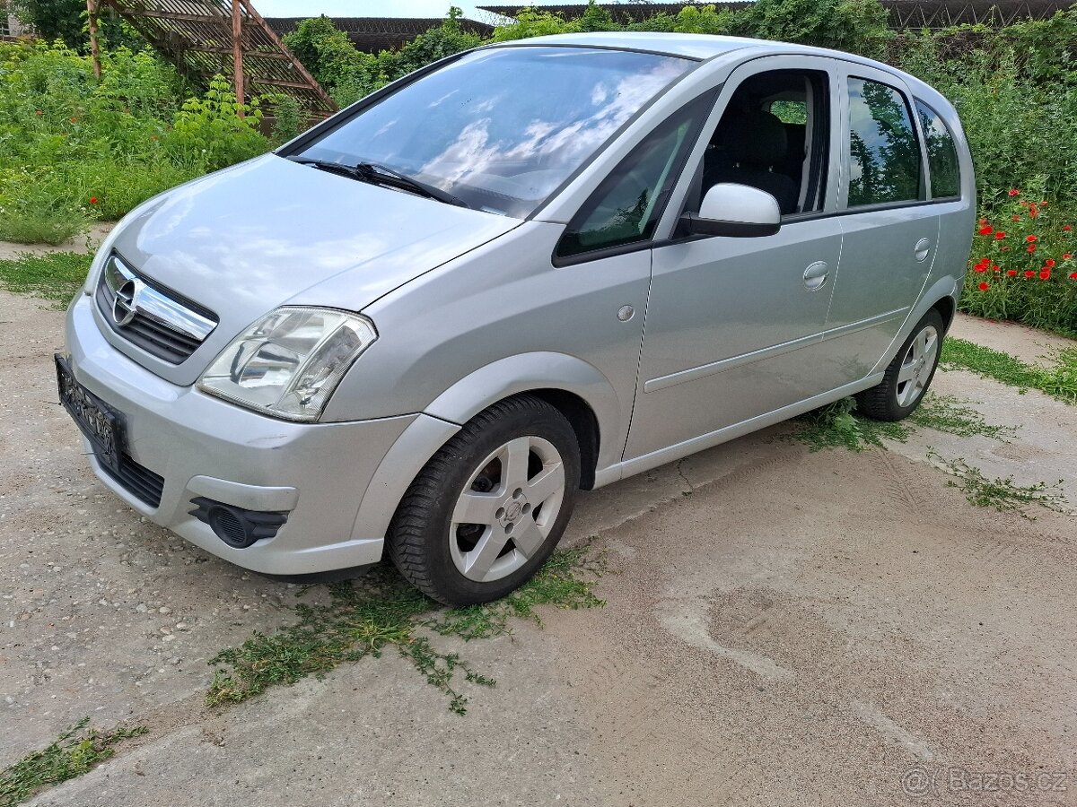Opel Meriva 1.4i 66kw Klima Alu Model 2006 Nová Stk.,-..