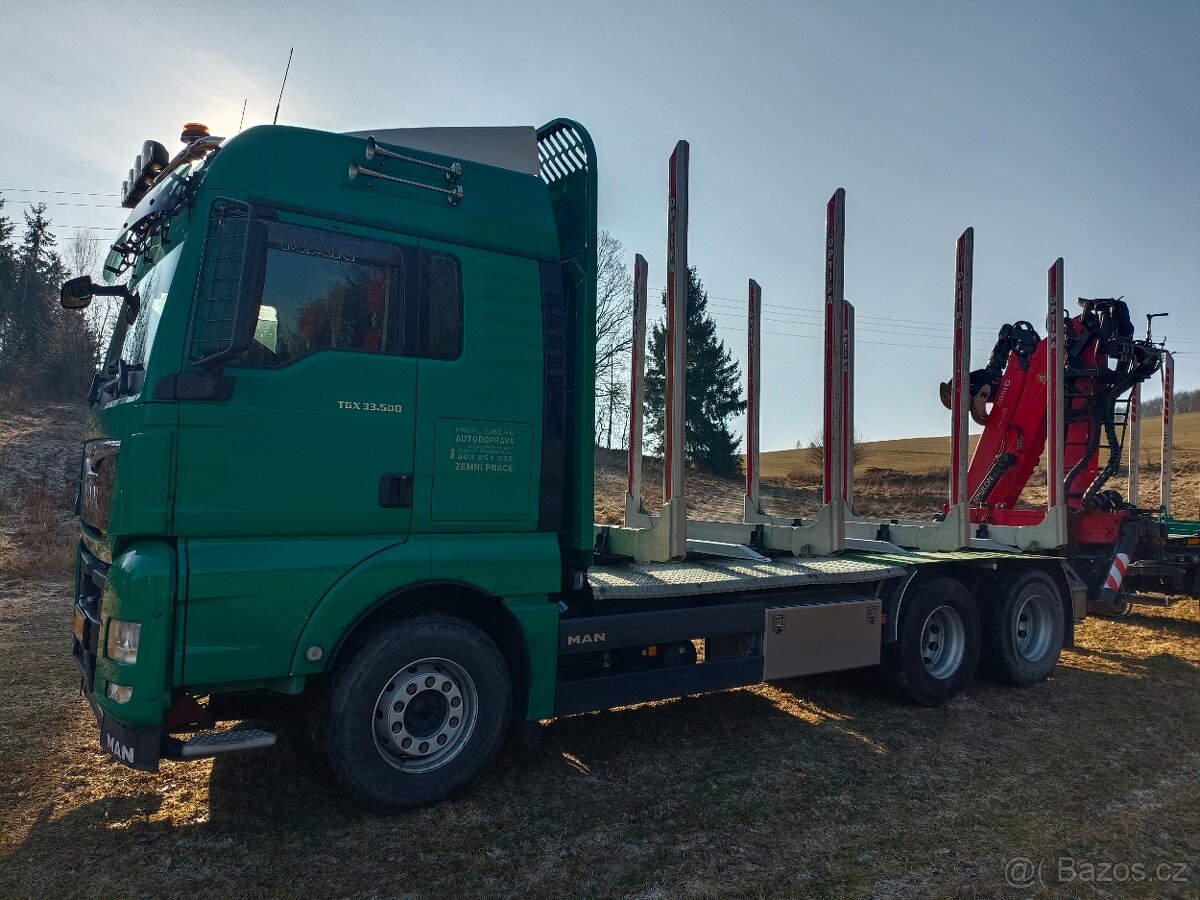 Lesovuz MAN TGX 500 6X4 ruka epsilon 150
