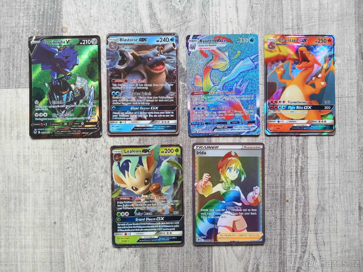 Vintage OG pokémon karty / Nové pokémon karty