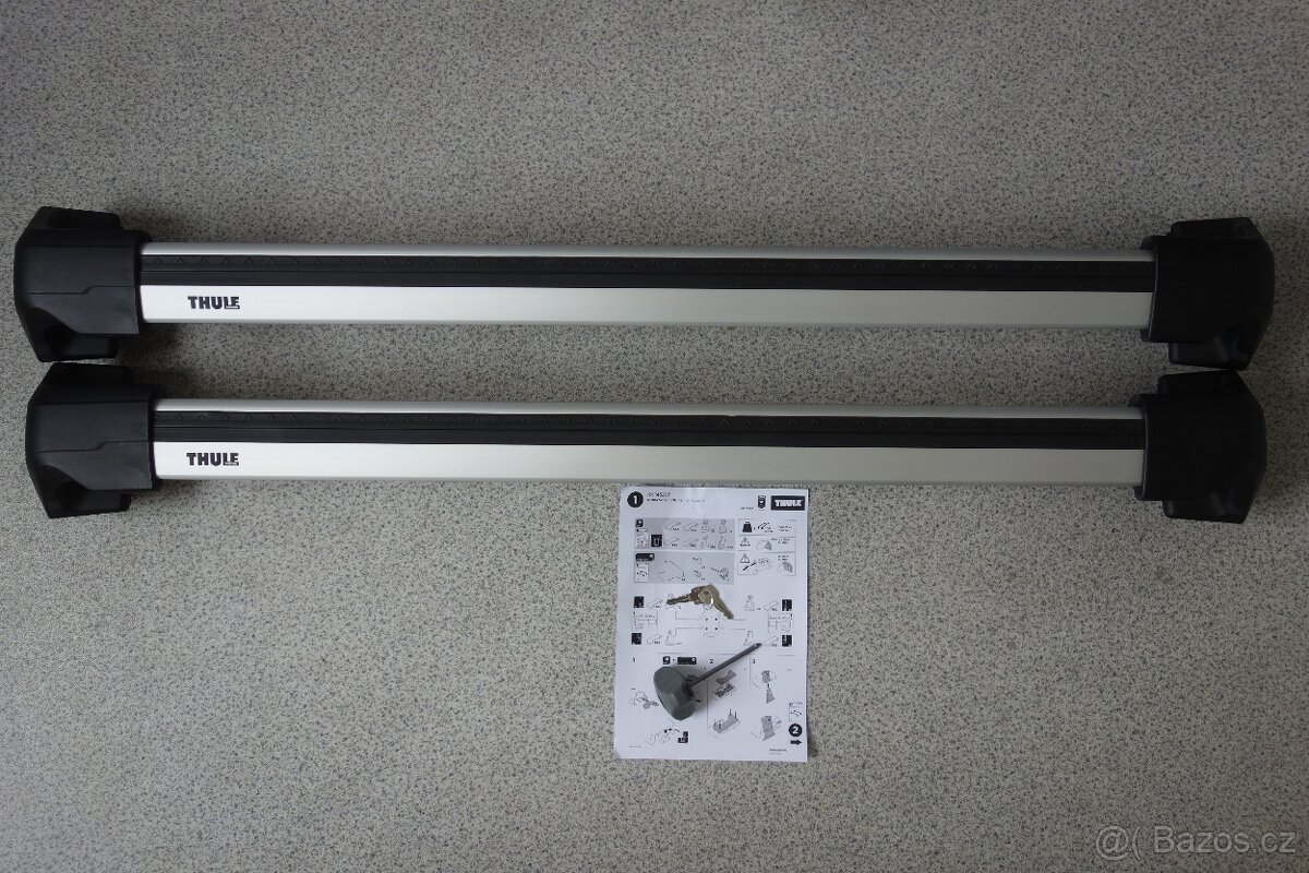Thule WingBar Edge na Škoda Superb III sedan, 2015-2024