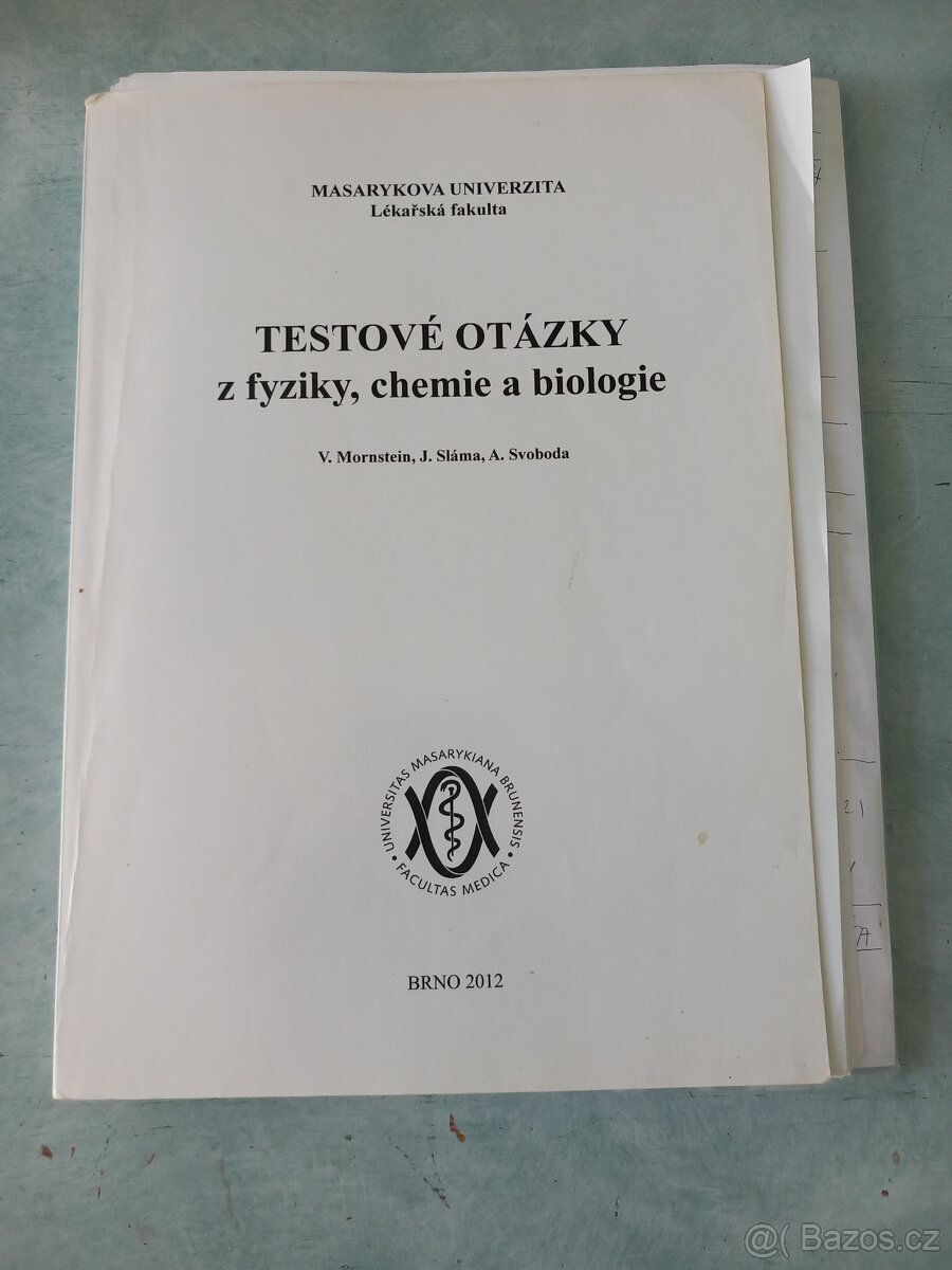 Lékařská fakulta MU Brno: Modelové otázky