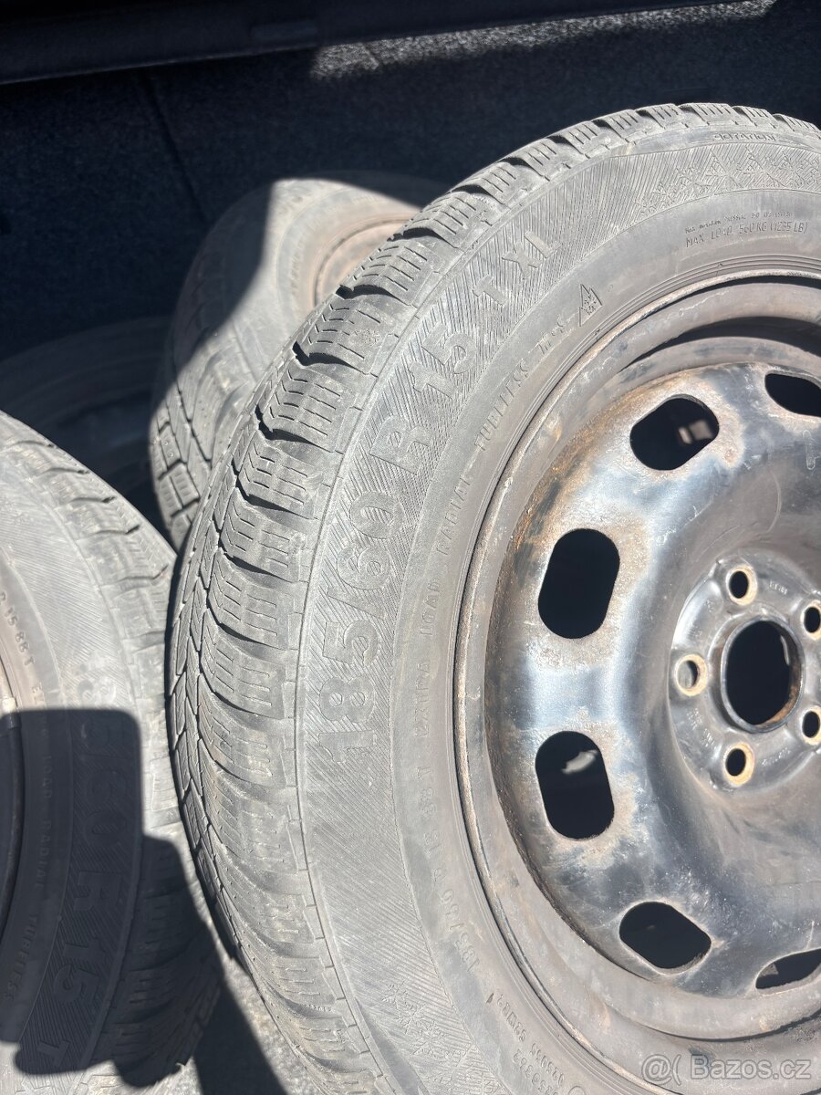 Zimni pneu vcetne disku 185/65 r15