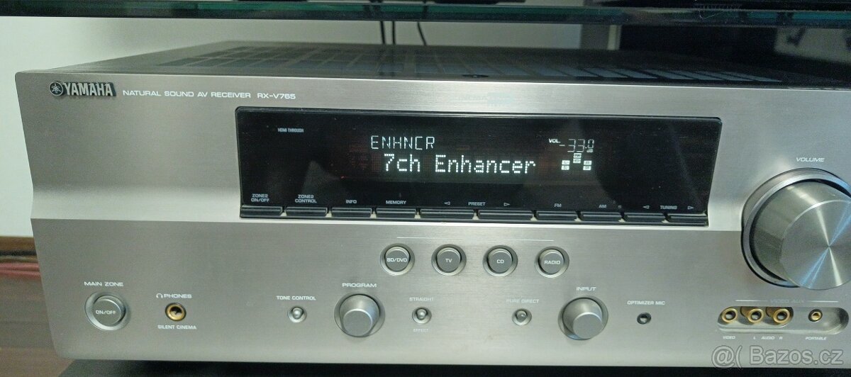 Receiver yamaha plus bd přehrávač yamaha