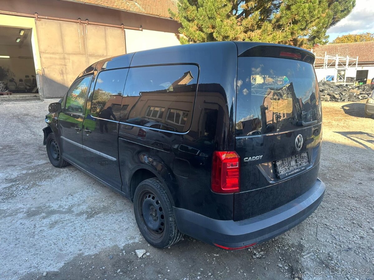 VW Caddy 4 Maxi Kombi 2.0TDI 75KW DFSD RTH LC9X r.v. 2016