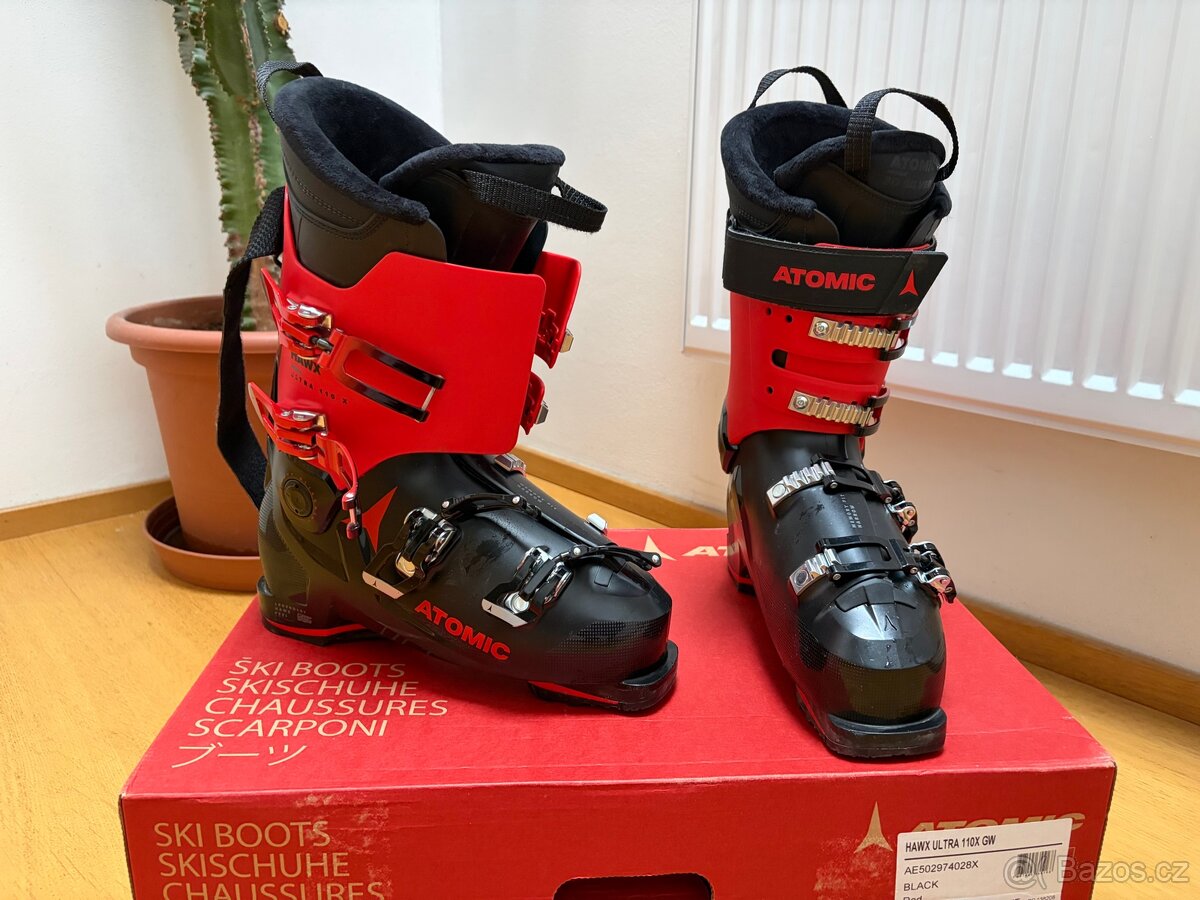 Lyžáky atomic ultra 110x (vel 28-28,5)
