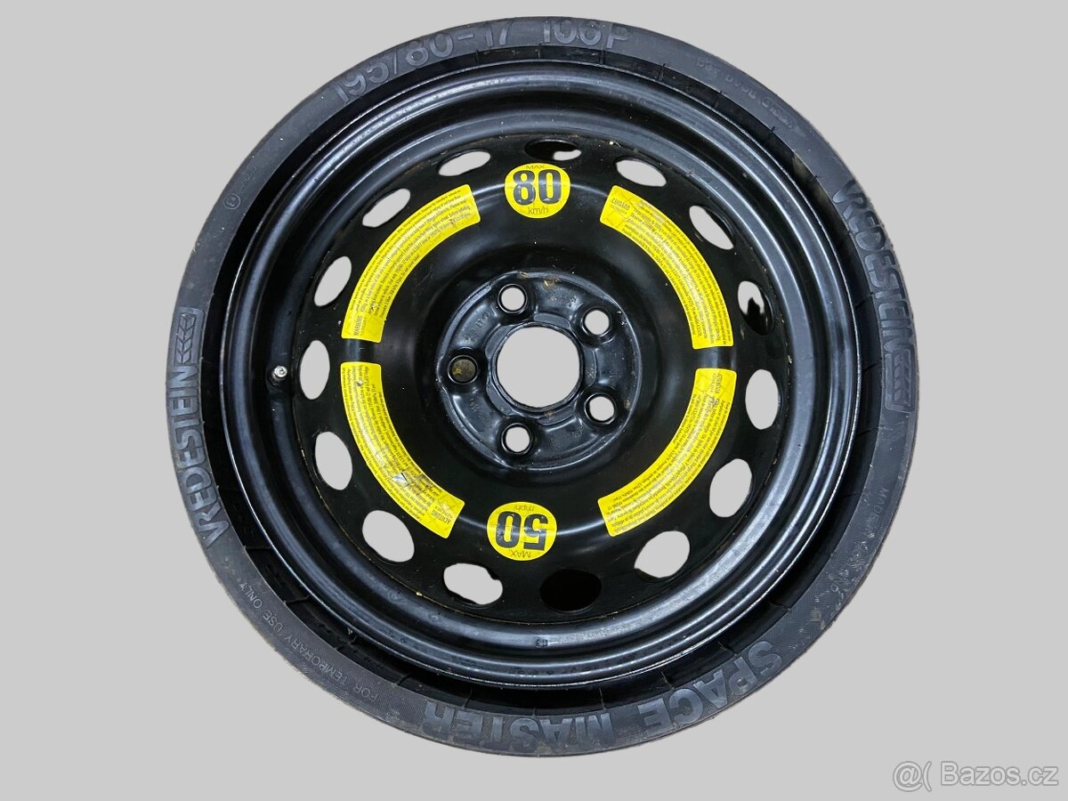 Dojezdové kolo Touareg 5×120 17" 7L6601027B
