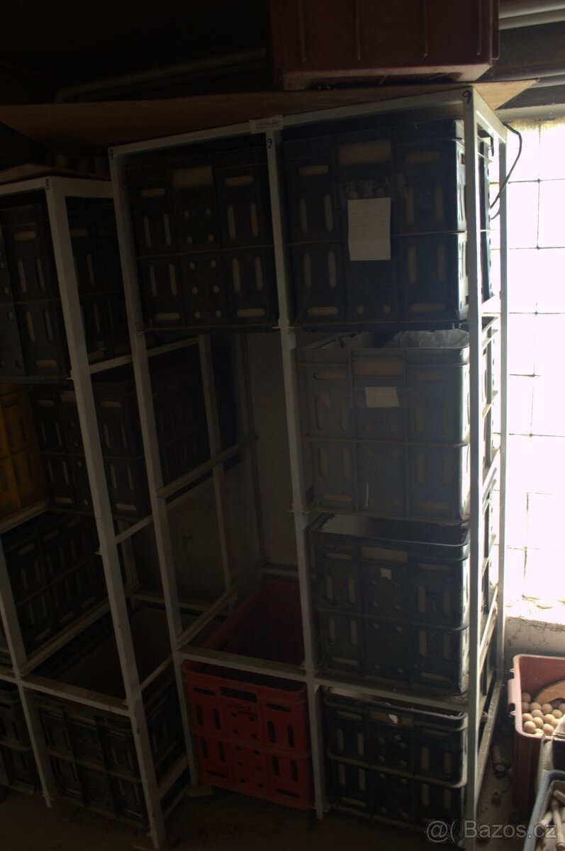 Regál kovový - 2 pole