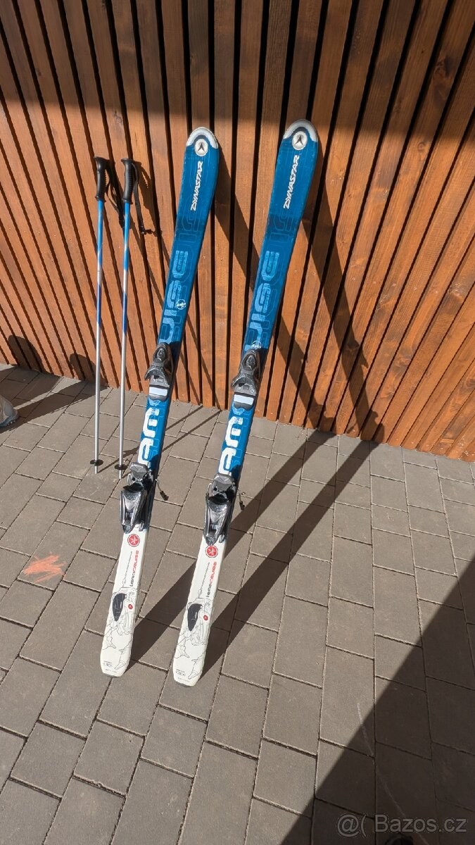Lyže dynastar + obal a hůlky