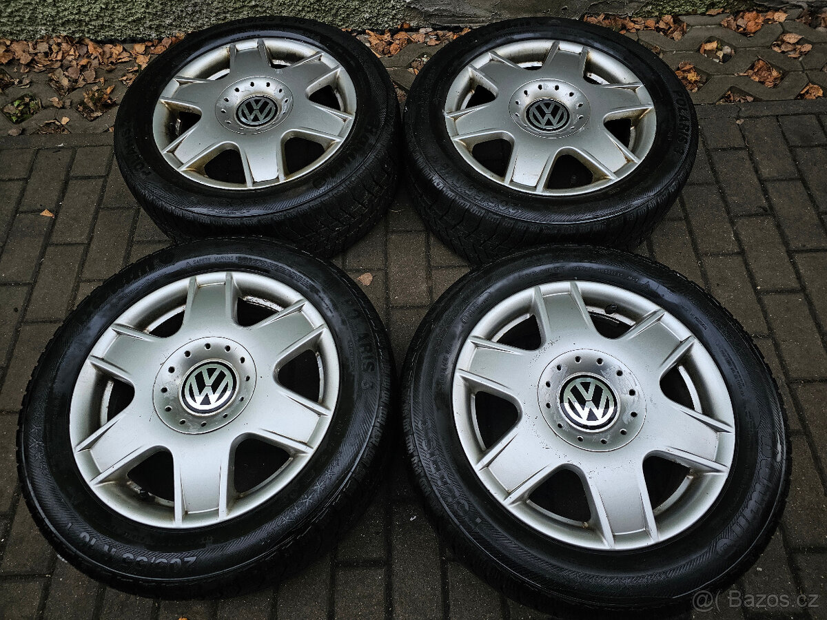ALU kola zimní VW Golf 4 Bora 5x100 R16