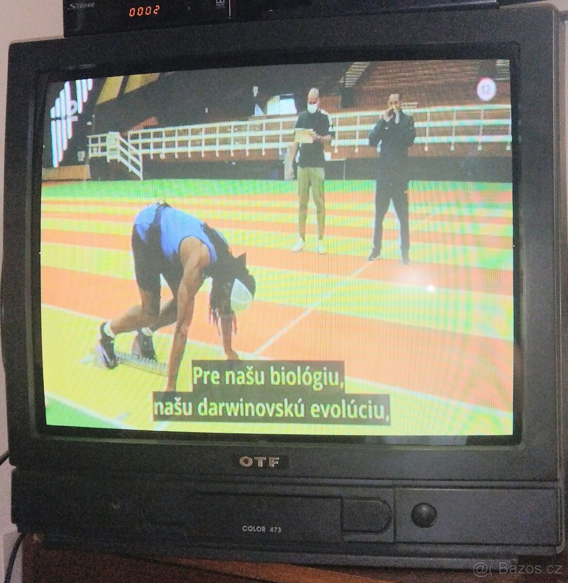 Retro CRT TV - COLOR ORAVA 473 + D.O. - Košice