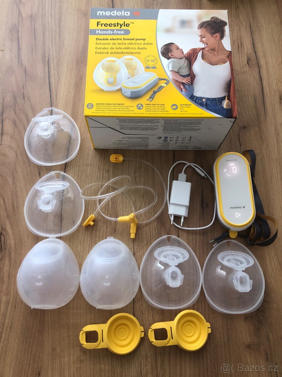 Elektronická odsávačka mat. mléka handsfree freestyle Medela