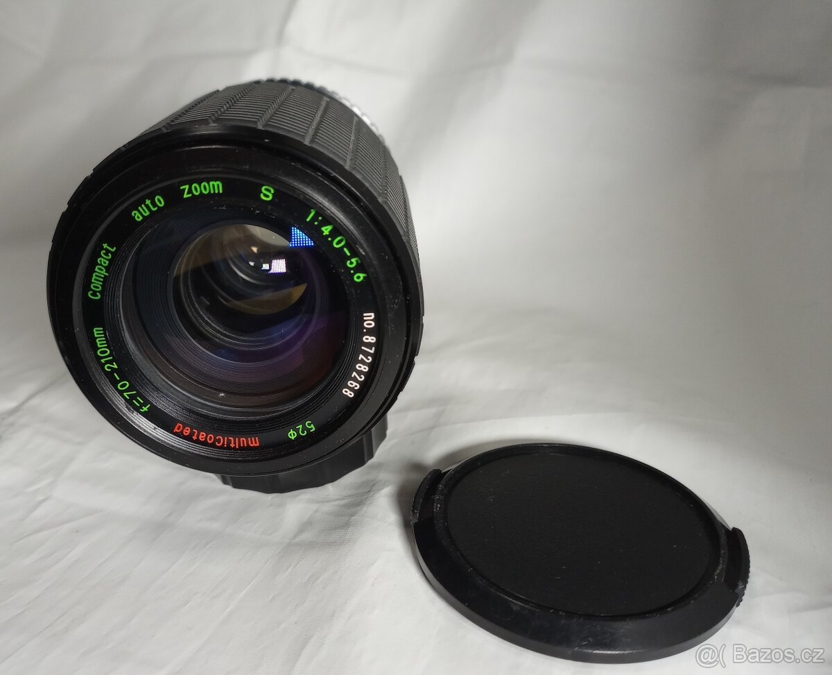Multicoated Compact Auto Zoom S 70-210mm 1:4.5-5.6 na M42