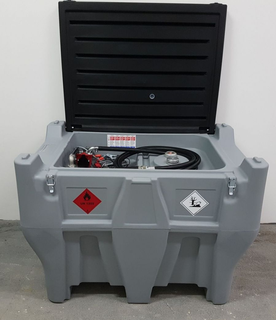 Mobilní nádrž na naftu 330- 440 litrů, 12V+ hladinoměr