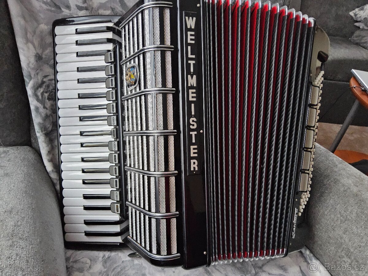 Prodám harmoniku-akordeon WELTMEISTER CAntus 5