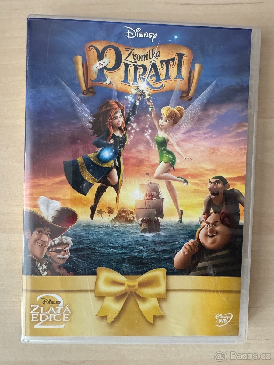 DVD - film Zvonilka a piráti