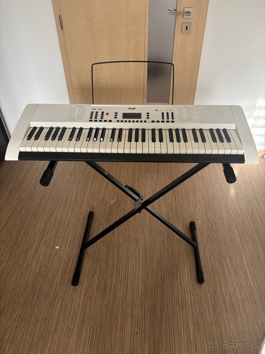 Piano keyboard fox keyboards ark 168