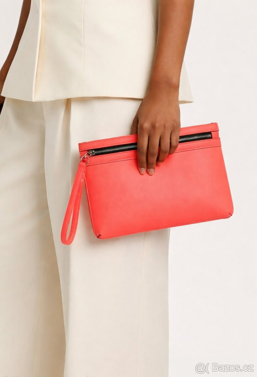 Neonová kabelka do ruky / psaníčko 2 ks