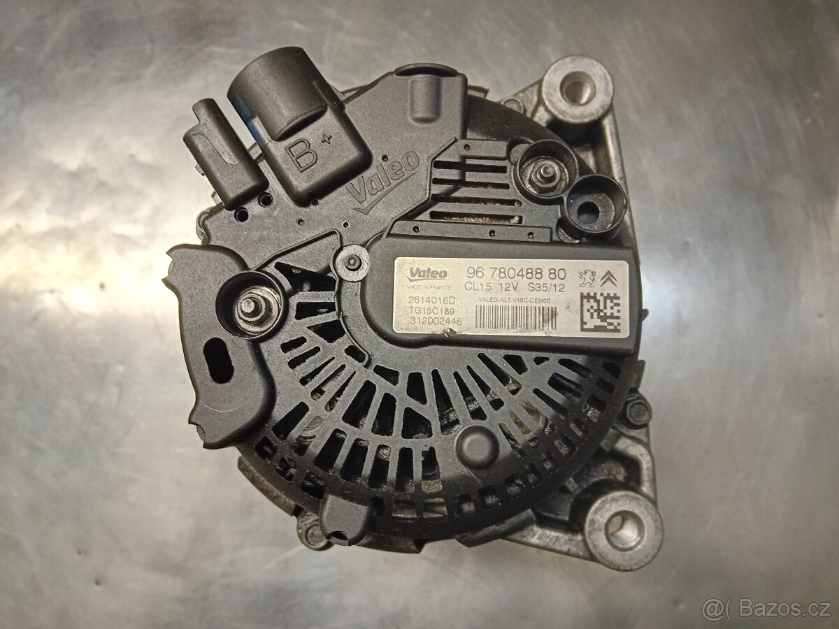 Peugeot, Citroen, Fiat Scudo1.6, 2.0 D Multijet alternátor