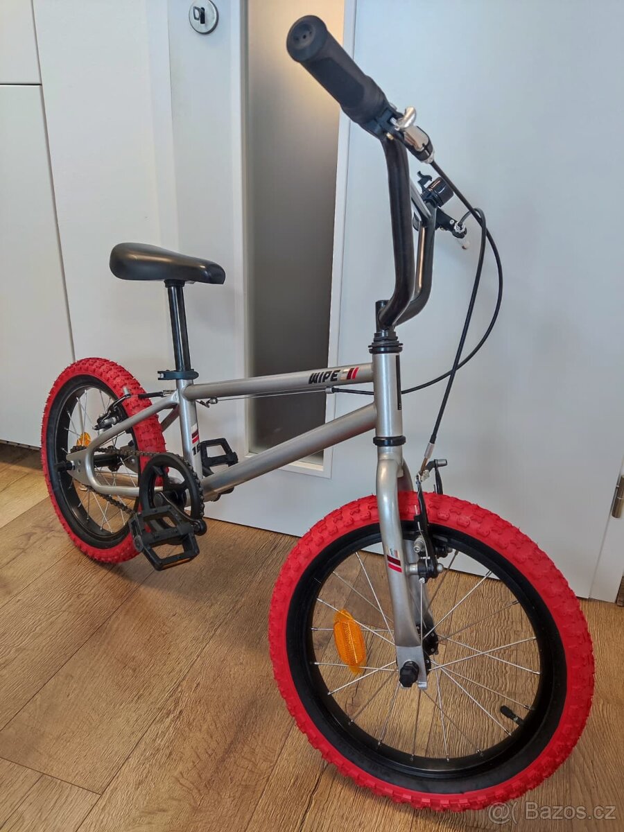 Dětské BMX kolo 16" BTWIN Wipe 500
