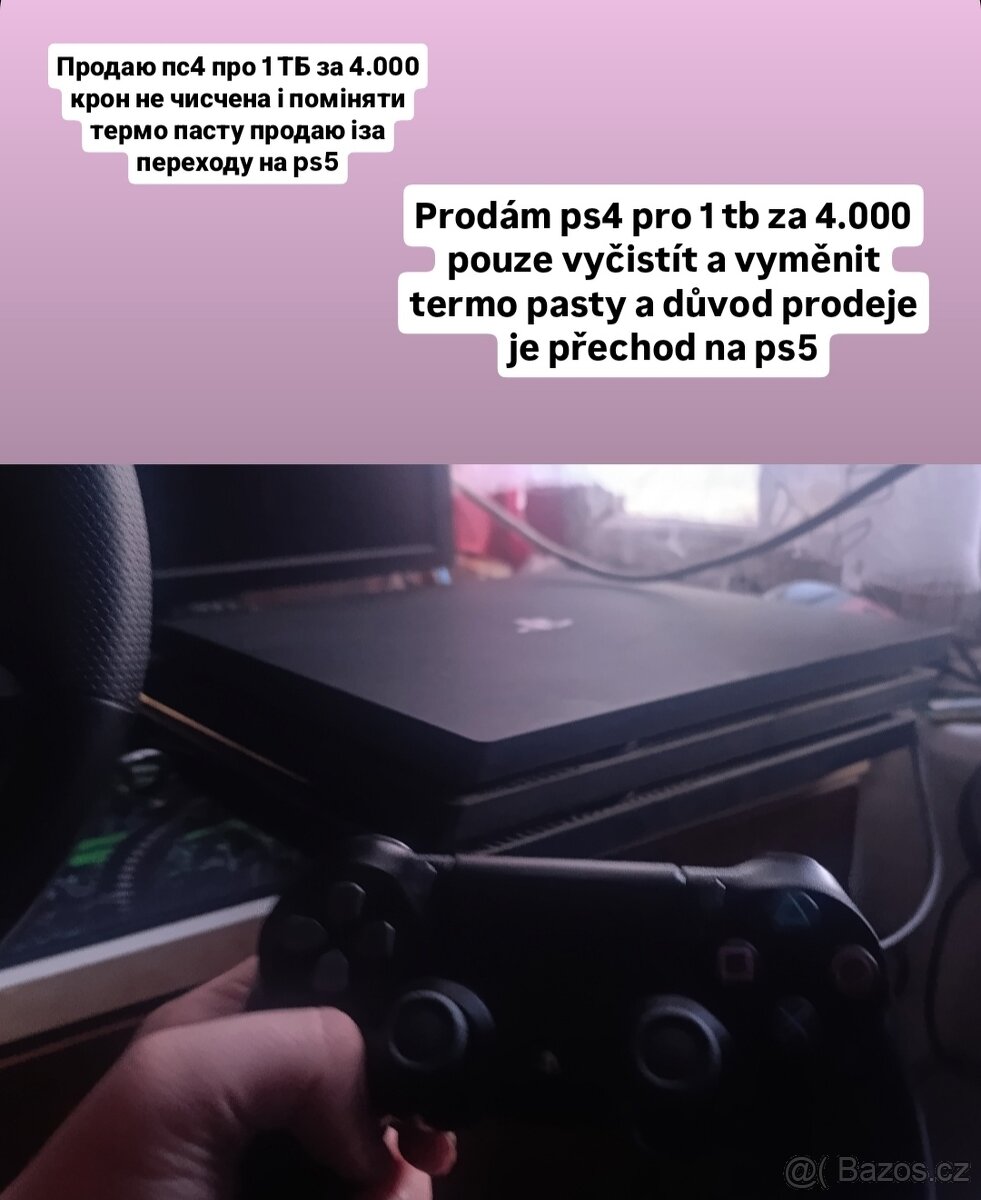 Prodávám ps4 pro
