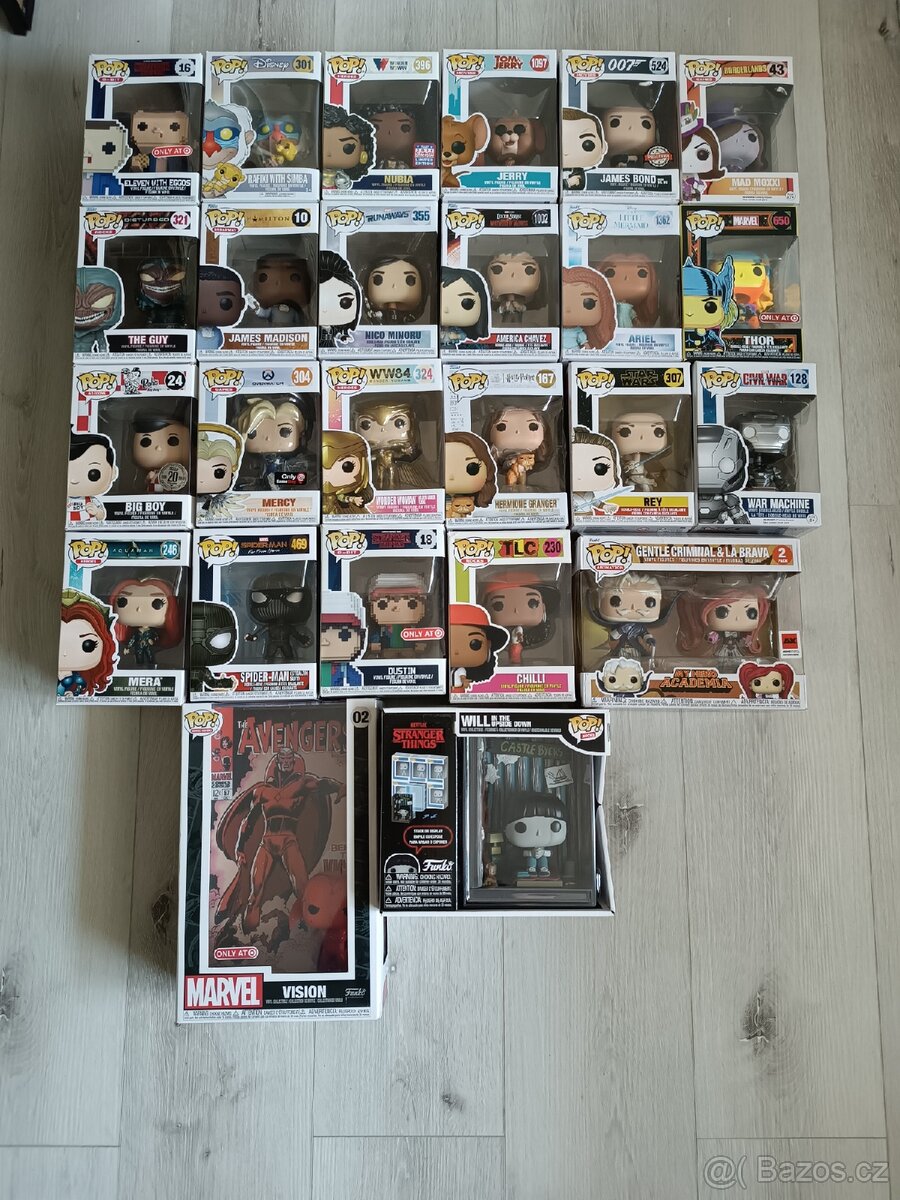 Funko pop figurky