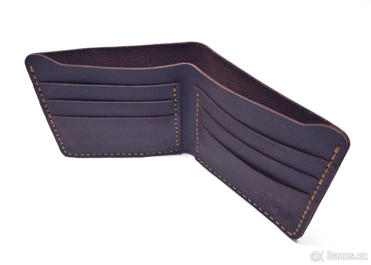 Ručně šitá kožená peněženka Soukup Leather