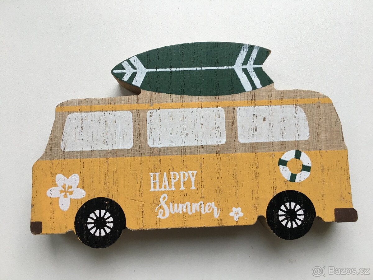 Dekorace busík volkswagen Happy Summer