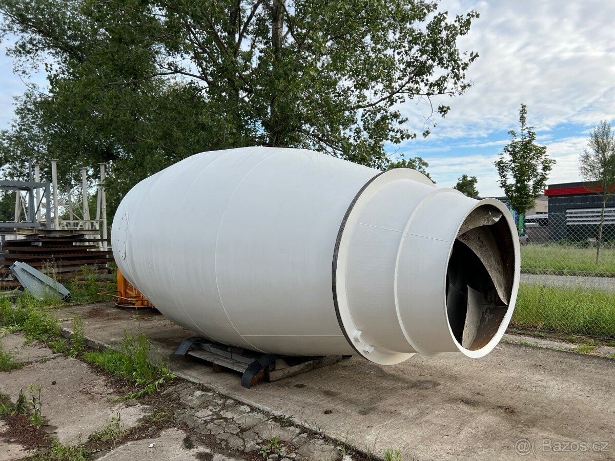 Buben autodomíchávače Stetter 9m3 - po repasi