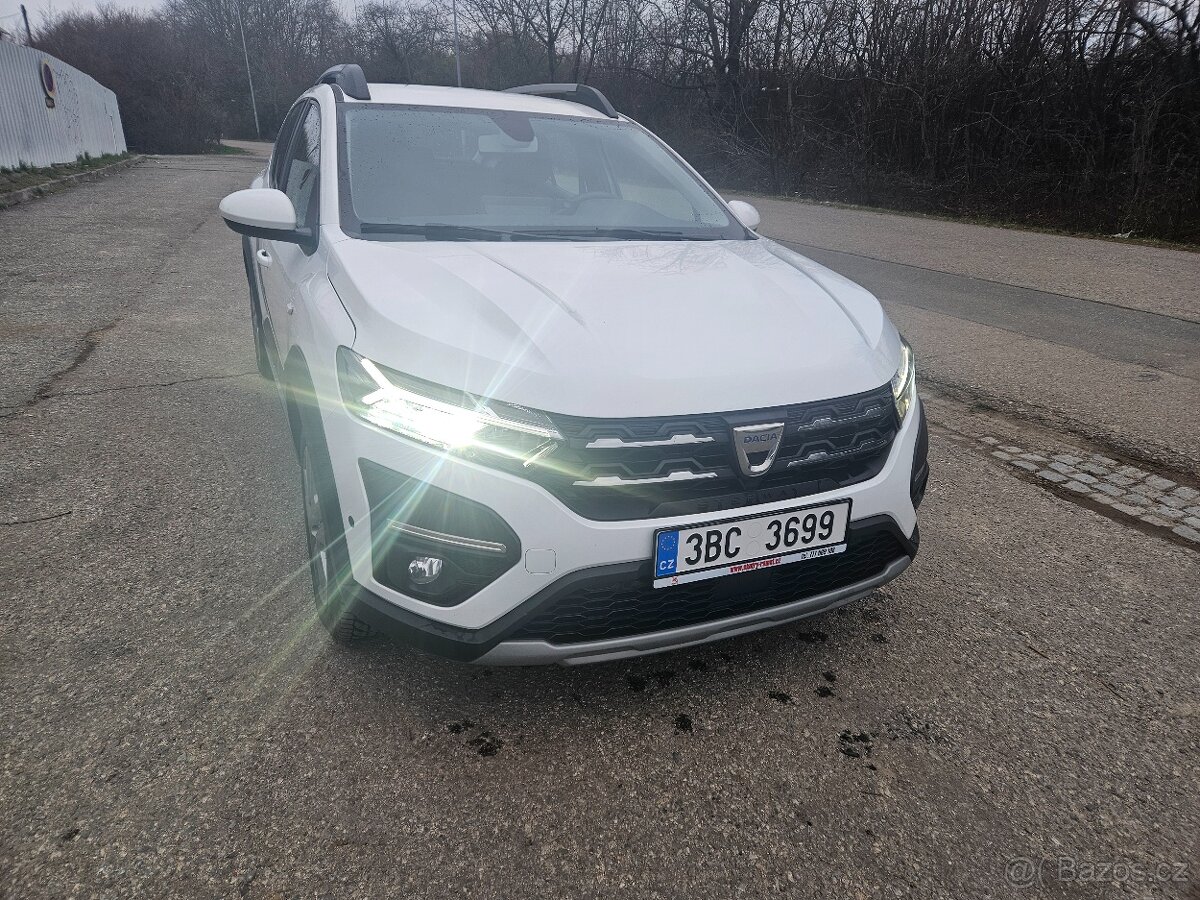 Dacia Sandero, Stepway, automat, TOP výbava, 24 tkm