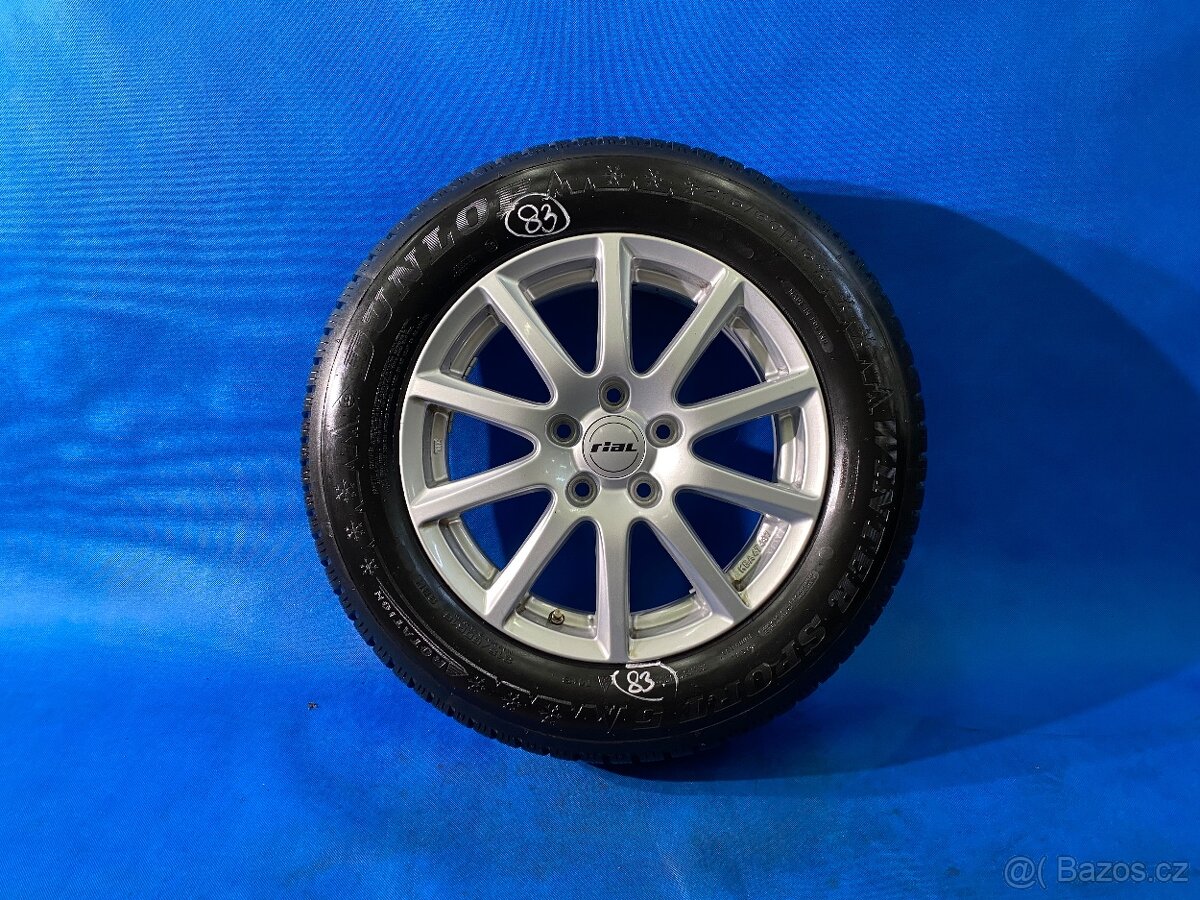 Zimní ALU kola Rial 215/60/R16 Dunlop Winter Sport