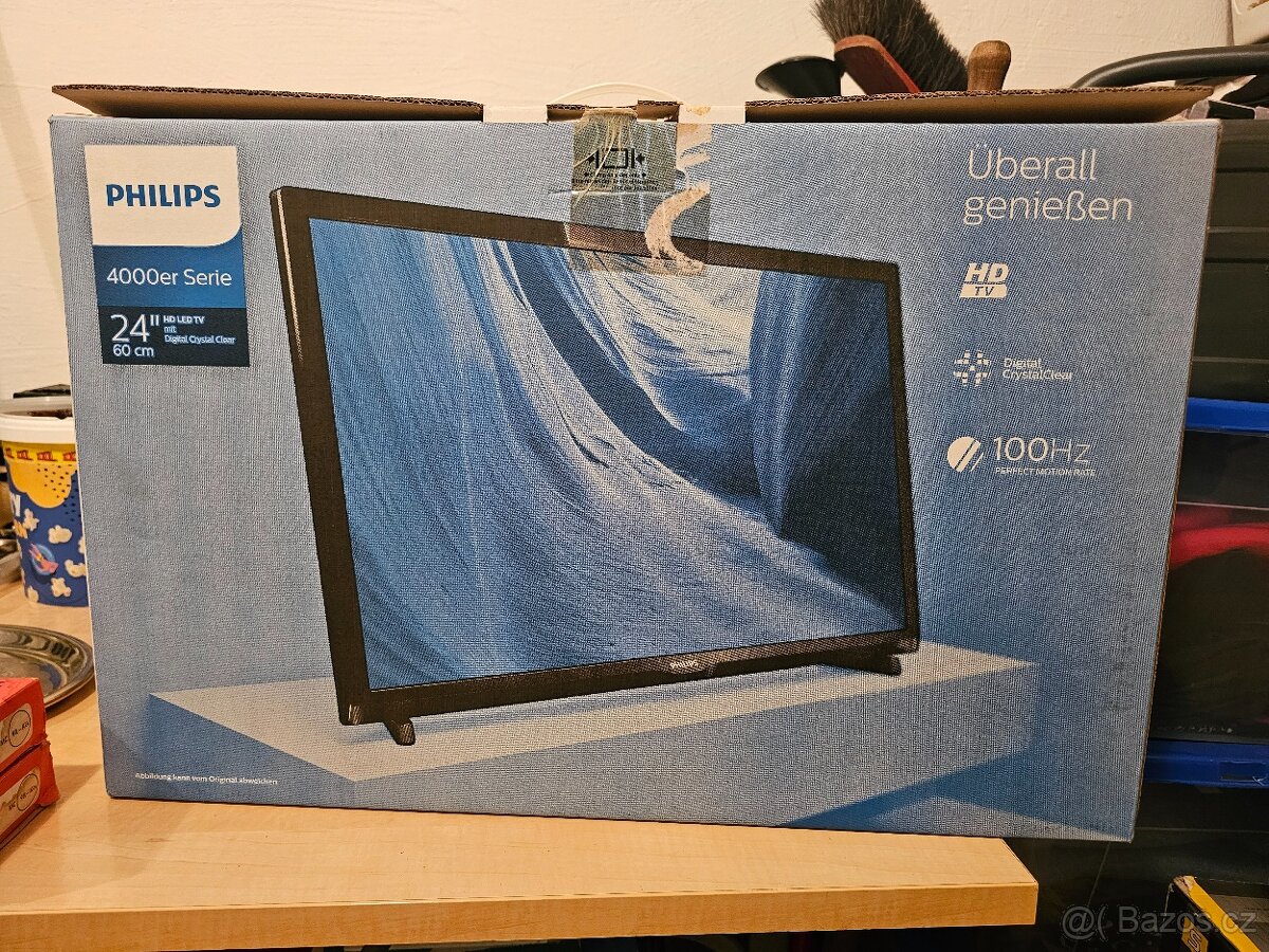 Sleva - nová LED televize Philips 24PHT4000/12