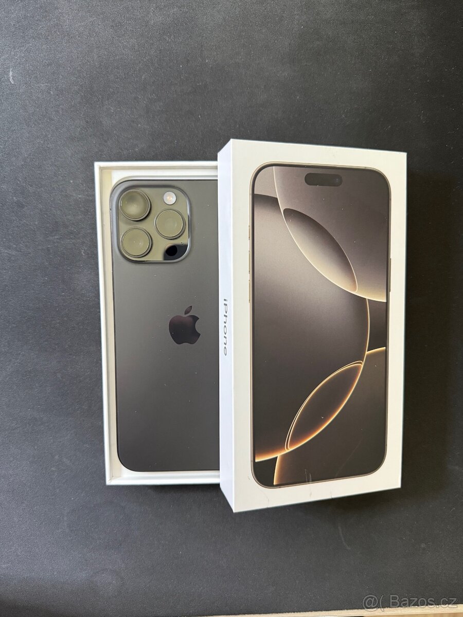 APPLE IPHONE 15 PRO MAX 256GB ČERNÝ TITAN