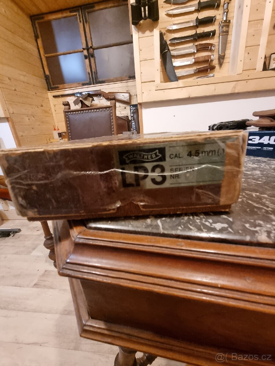 Prodám vzduchovou pistoli Walther LP 3