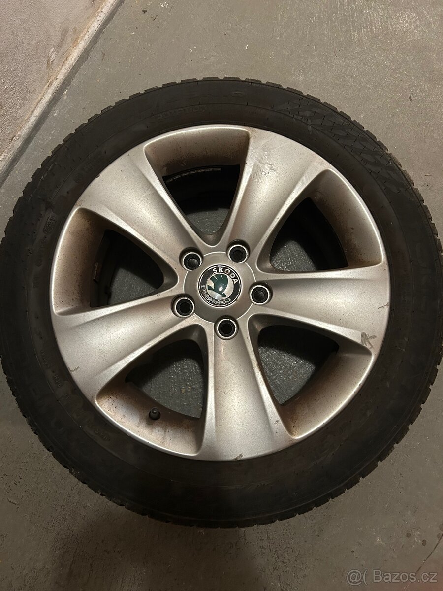 Alu s pneu 205/55 r16 5x112