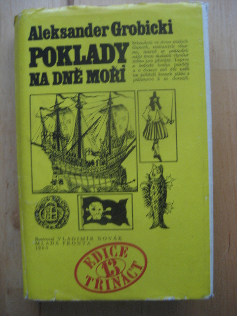Kniha Poklady na dně moří