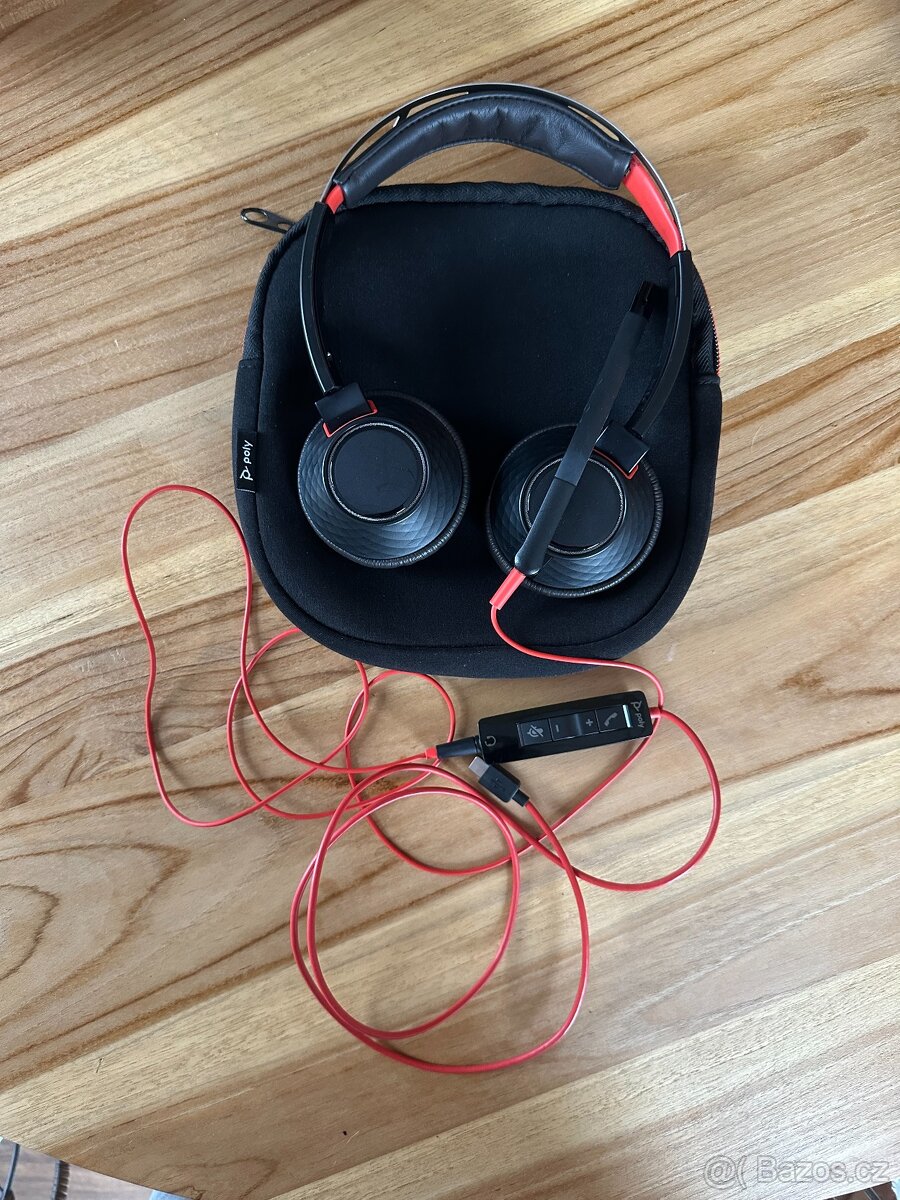 Sluchátka s mikrofonem HP Poly 5220 USB-C