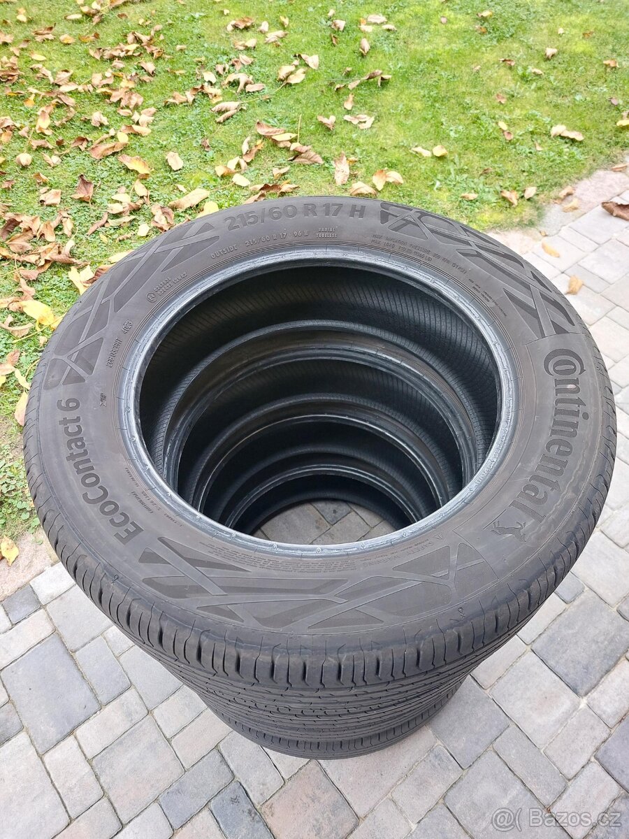 Letní pneu Continental EcoContact 6, 215/60 R 17 H