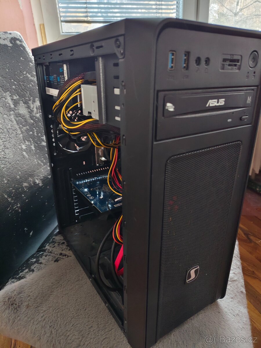 HERNÍ PC: AMD Fx 8250, 8GB RAM, 240GB SSD, GT 1030