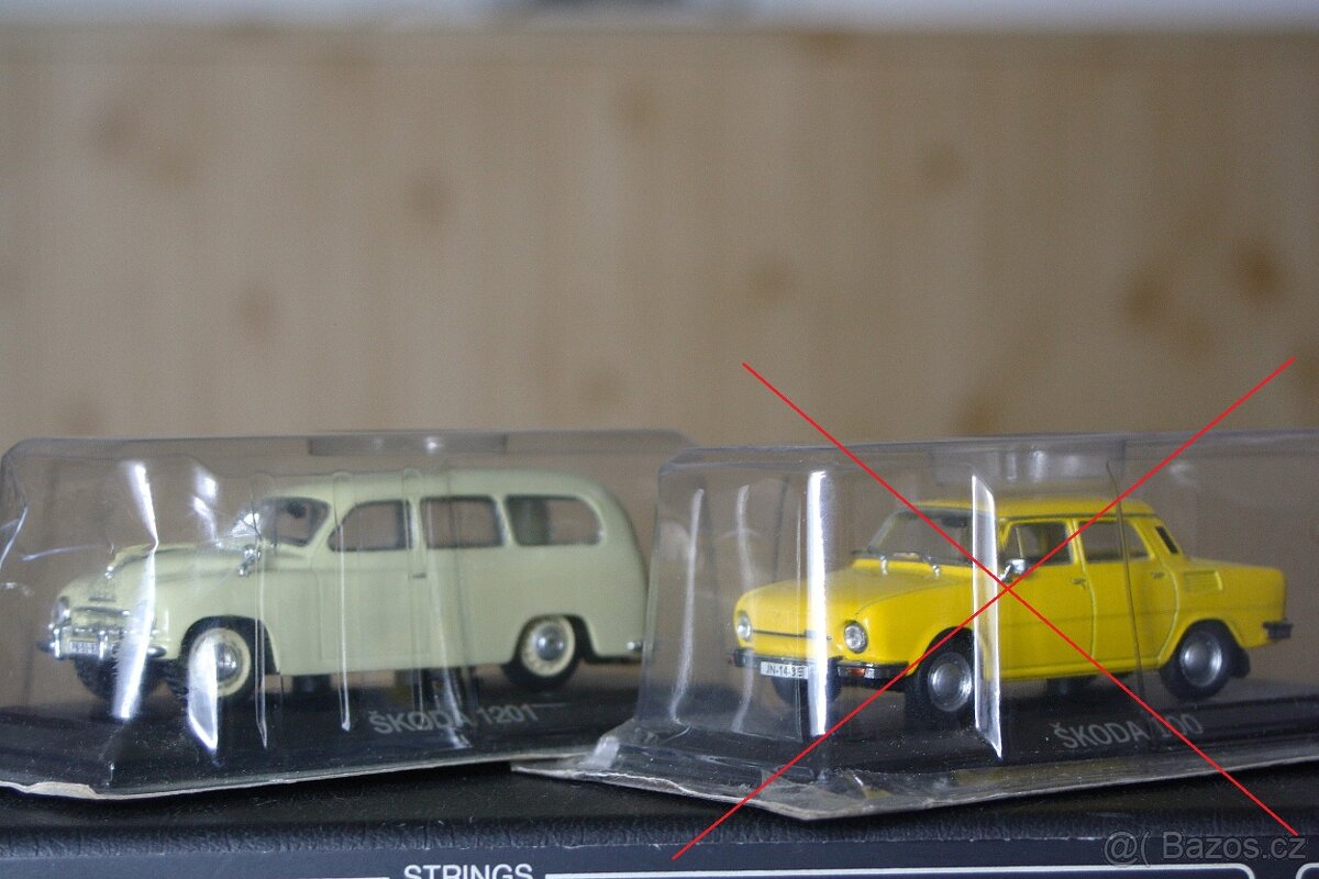 Mix Modelů Aut - 1:43