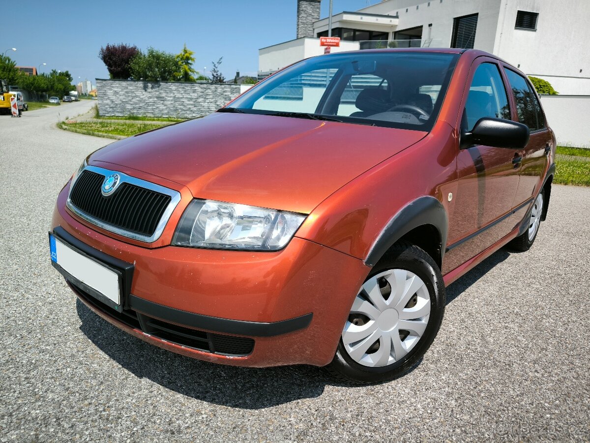 ŠKODA FABIA 1.2 40kw, r.v. 2003, NOVÁ STK, DOBRÝ STAV