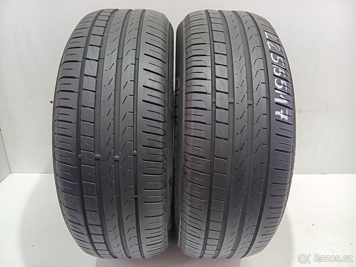 2ks letní pneu 225/55/17 Pirelli