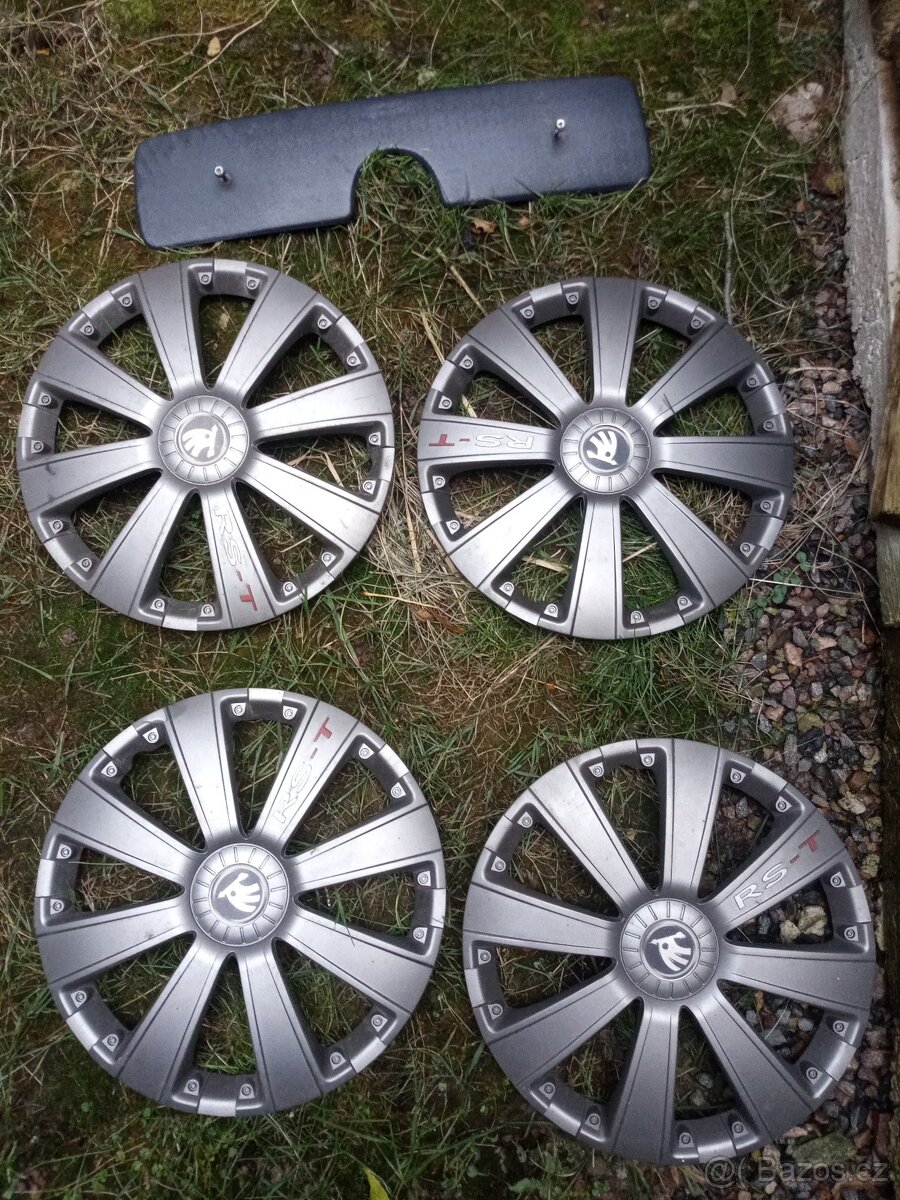 poklice 15" Škoda, clona na chladič