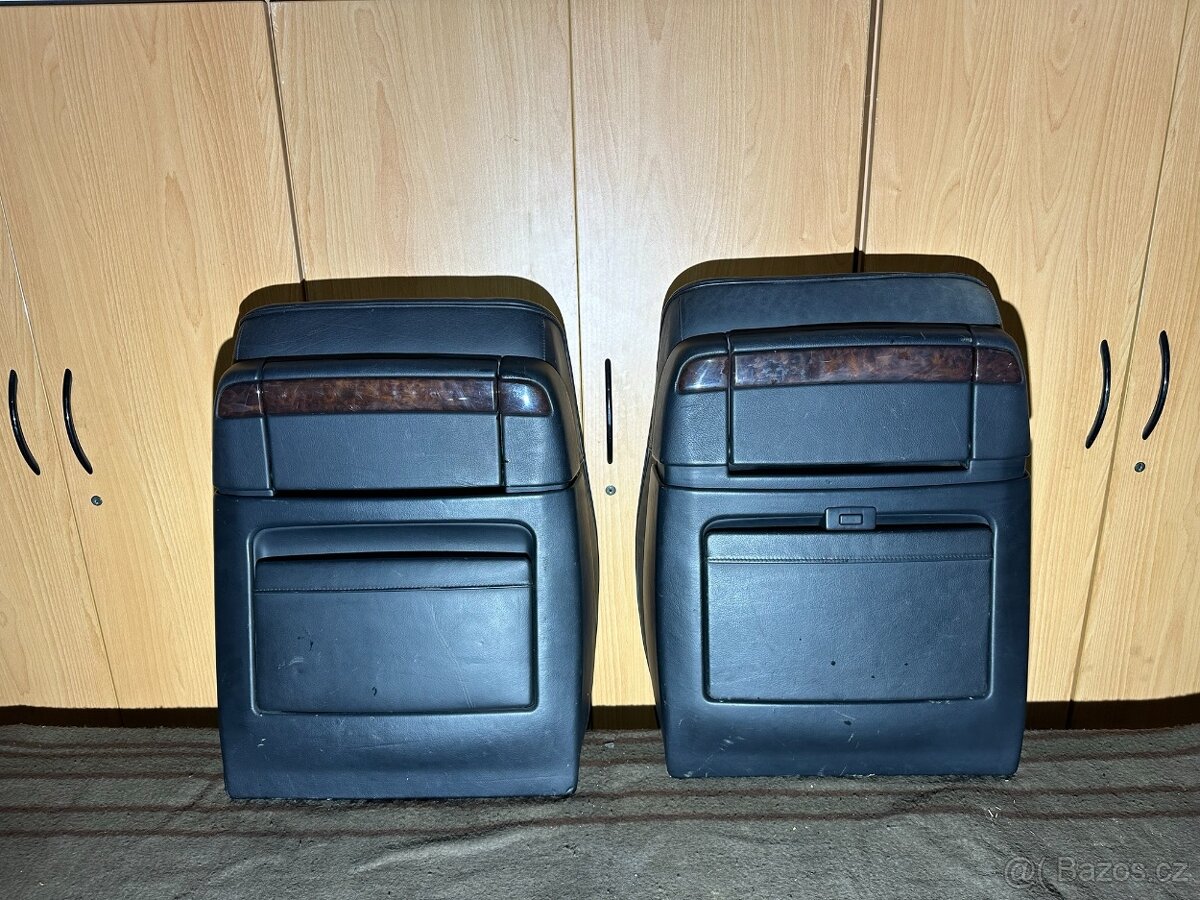 BMW E38 černá stolková opěradla