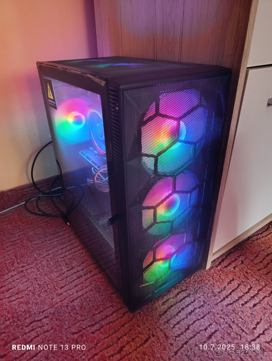 Herni PC - Ryzen 5 5600X, 32GB RAM, 1TB NVME, 6700XT 12GB