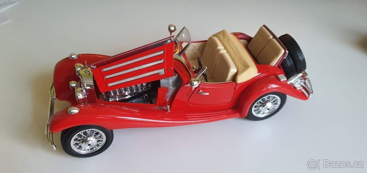 Bburago Mercedes Benz 500K Roadster 1936, 1:20