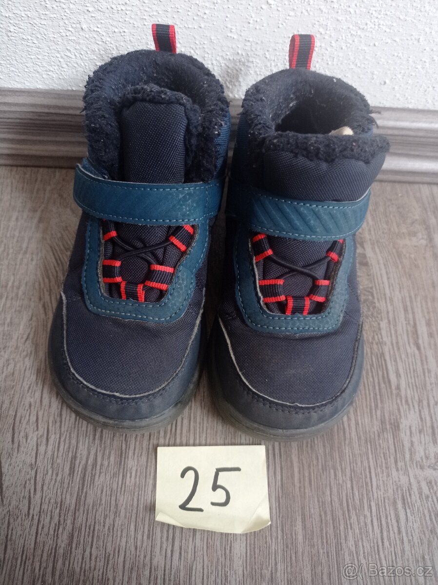 Zimní boty 25 Decathlon