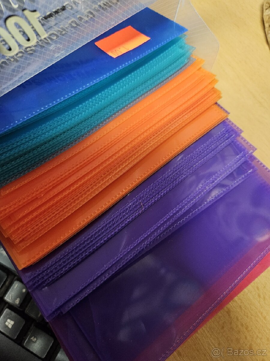 Obal na CD nebo DVD košilka, plastový