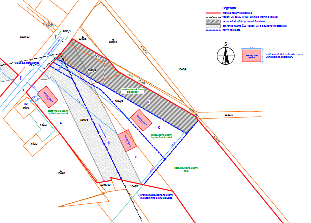Pozemky  2670 m2, Bělušice, Kolín