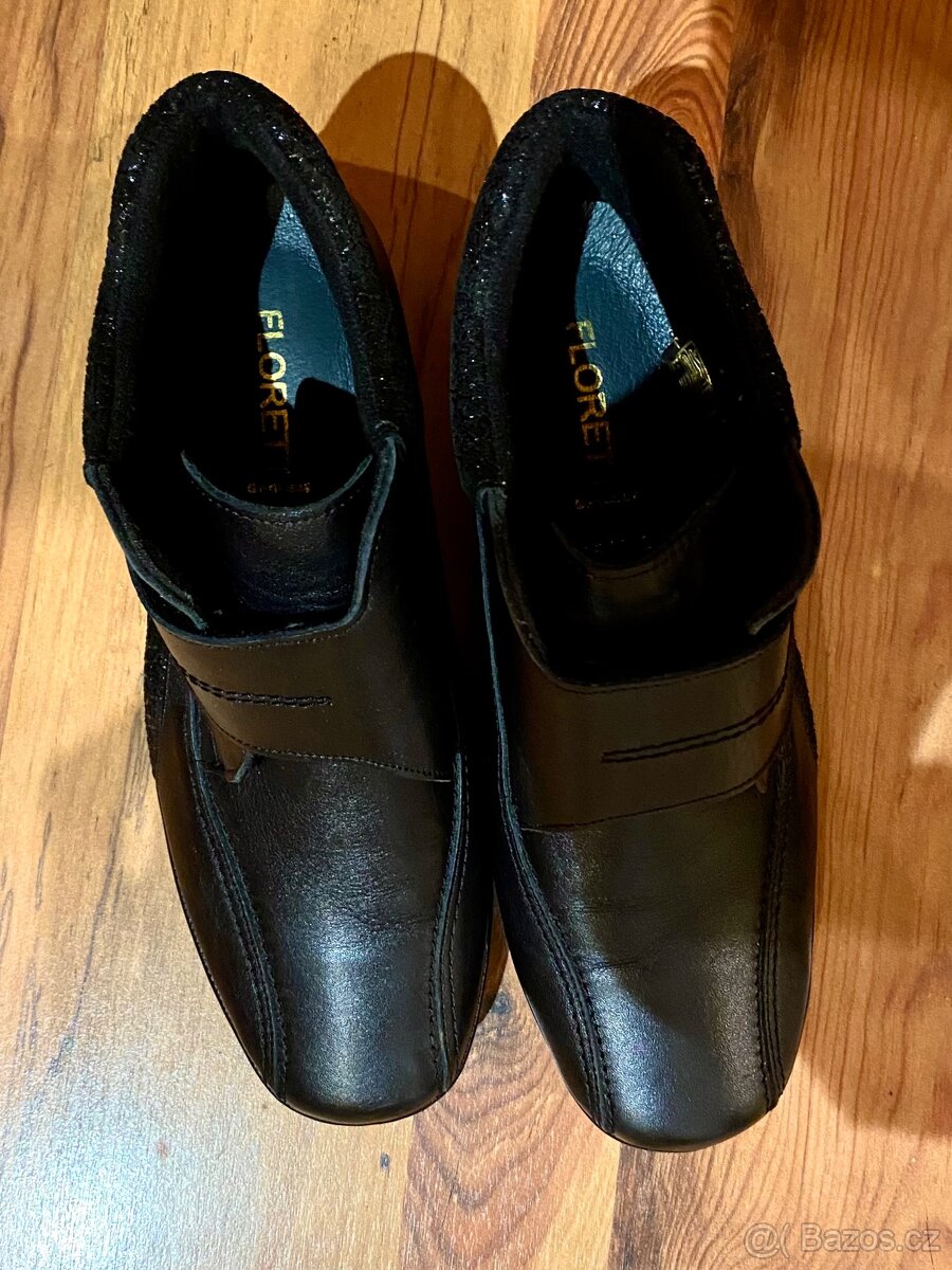 Dámské kožené boty - vel.38