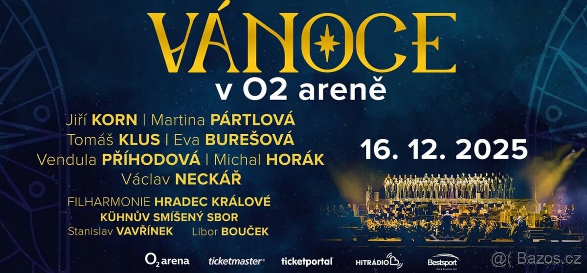Vánoce v O2 aréně, VIP klubové patro, 16. 12. 2025